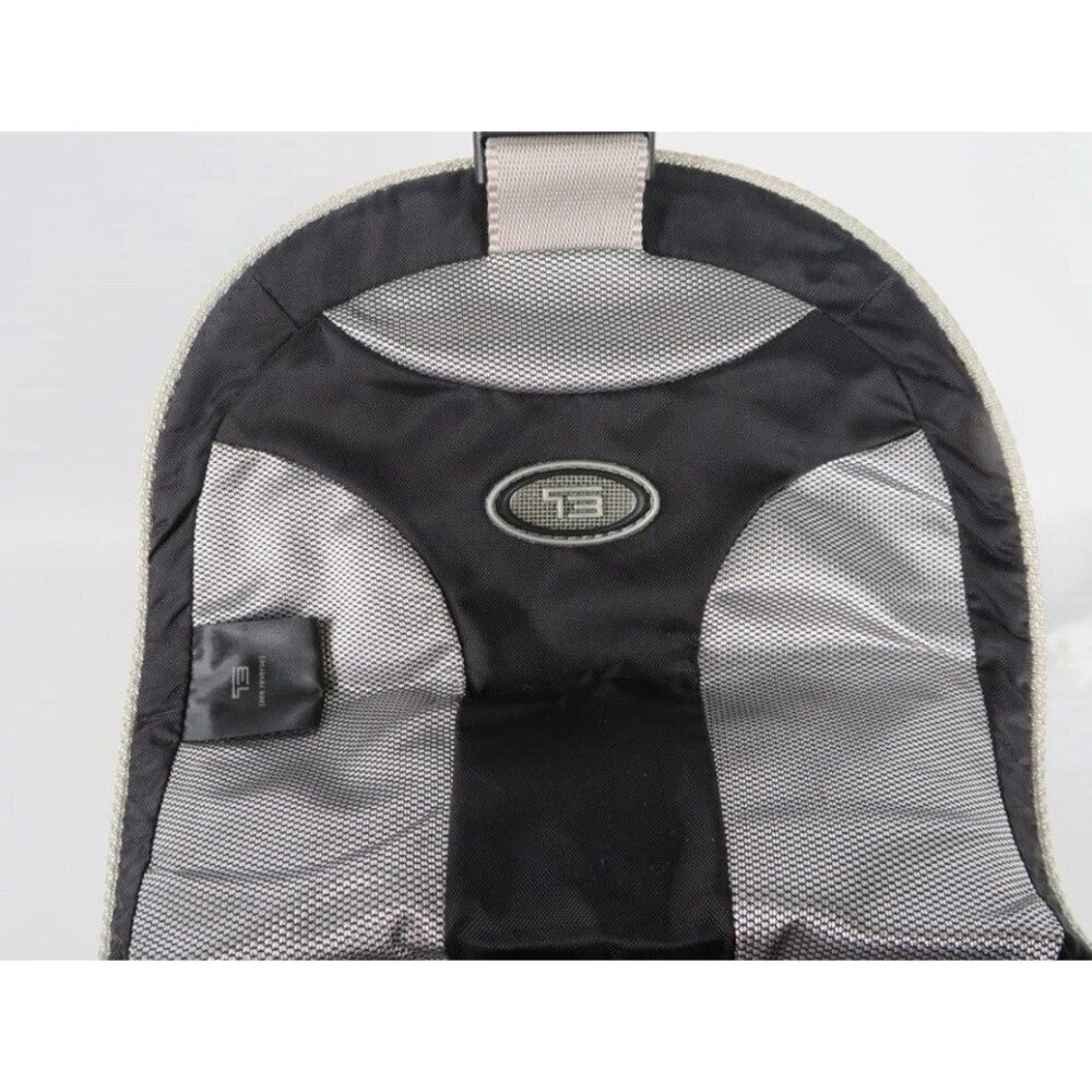 Tumi T3 Computer Laptop Silver Gray Backpack 6480ALU - Picture 12 of 13